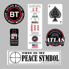 Набір наклейок B&T BT82 Sticker Support Pack 2000000124377 - зображення 1