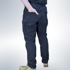 Мужские штаны тактические летние для ДСНС рип стоп 56 Синие - изображение 4