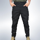 Мужские штаны тактические летние для силовых структур рип стоп 48 Черный - изображение 1