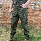 Мужские штаны тактические летние для НГУ рип стоп 58 Олива - изображение 6