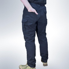 Чоловічі штани тактичні літні для ДСНС ріп стоп 54 Сині - зображення 4