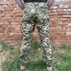 Чоловічі штани тактичні літні для військових ріп стоп 52 Піксель - зображення 3