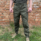 Мужские штаны тактические летние для НГУ рип стоп 54 Олива - изображение 5