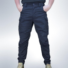 Чоловічі штани тактичні літні для ДСНС ріп стоп 48 Сині - зображення 1
