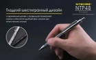 Титановий механічний олівець Nitecore NTP48, сталевий - зображення 8