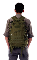 Рюкзак тактический Eagle M11 45 литров Зеленый - изображение 6