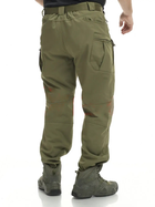 Тактичні утеплені штани Eagle PA-04 IX7 Soft Shell на флісі Olive Green XL - зображення 3