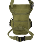 Настегнана тактична поясна сумка E-Tac M14 Olive Green - зображення 5