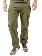 Тактичні утеплені штани Eagle PA-01 Soft Shell на флісі Olive Green M - зображення 4