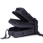 Штурмовий рюкзак тактичний Eagle M07B 45 л чорний - зображення 8