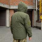 Куртка-бушлат військова чоловіча тактична на хутрі ЗСУ 8893 48 розмір хакі - зображення 2
