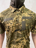 Тактический костюм летний пиксель штаны рип-стоп и поло CoolMax L - изображение 8