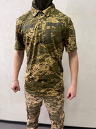 Тактический костюм летний пиксель штаны рип-стоп и поло CoolMax L - изображение 9