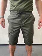 Тактичний костюм літній для НГУ, ЗСУ убакс із шортами мультикам-хакі M - зображення 5