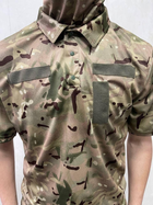 Костюм тактический летний CoolMax (поло + штаны) мультикам S - изображение 8