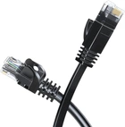 Патч-корд Essager TopSpeed Cable Ethernet Cat6 RJ45 Flat Cable 1 м Чорний (EXCWXB-JS01)
