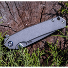 Нож складной Ruike P801-SF (длина: 200мм, лезвие: 86мм), серый - изображение 8