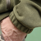 Флісова тактична кофта. Куртка флісова з капюшоном Шерман олива розмір 68 (926) - зображення 10