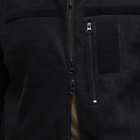 Флісова тактична куртка з капюшоном Шерман чорний розмір 66 (926) - зображення 11
