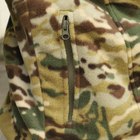 Флісова тактична кофта. Мультикам. Куртка флісова з капюшоном Шерман розмір 68 (926) - зображення 9