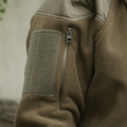 Флісова тактична куртка з капюшоном Шерман олива розмір 48 (926) - изображение 6