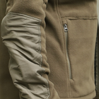 Флісова тактична куртка з капюшоном Шерман олива розмір 58 (926) - изображение 7