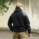 Флісова тактична куртка з капюшоном Шерман чорний розмір 46 (926) - зображення 3