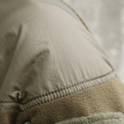 Флісова тактична куртка з капюшоном Шерман олива розмір 46 (926) - зображення 5
