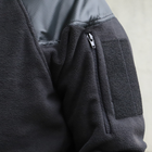 Флісова тактична куртка з капюшоном Шерман чорний розмір 64 (926) - изображение 8