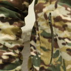 Флісова тактична кофта. Мультикам. Куртка флісова з капюшоном Шерман розмір 58 (926) - зображення 10