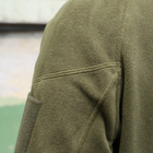 Флісова тактична кофта. Куртка флісова з капюшоном Шерман олива розмір 46 (926) - зображення 8
