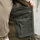 Флісова тактична кофта. Куртка флісова з капюшоном Шерман олива розмір 56 (926) - изображение 12