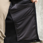 Флісова тактична куртка з капюшоном Шерман чорний розмір 68 (926) - изображение 12