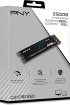 Dysk SSD PNY CS1030 250 GB NVMe M.2 2280 PCIe 3.0 x4 3D NAND (TLC) (M280CS1030-250-RB) - obraz 5