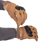 Перчатки тактичні із закритими пальцями SP-Sport BC-8792 колір: Хакі, розмір: M - зображення 2