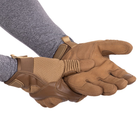 Перчатки тактичні із закритими пальцями Military Rangers BC-9877 колір: Хакі, розмір: XXL - зображення 3
