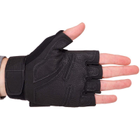 Тактичні рукавички з відкритими пальцями SP-Sport BC-8811 Чорний розмір: M - зображення 4