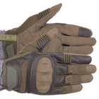 Тактичні рукавички із закритими пальцями Military Rangers BC-9877 Колір: Оливковий розмір: L - изображение 1