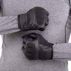 Тактичні рукавички із закритими пальцями Military Rangers BC-9877 колір: Чорний, розмір: XL - изображение 4