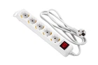 Фильтр питания 2E (2E-U05ESM1.5) 5хSchuko, 1.5 м, белый