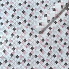Самоклеющаяся пленка Sticker Wall розовая мозаика 0,45х10м SW-00001233