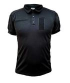 Тактична футболка поло Polo 50 розмір L,футболка зсу поло чорний для поліцейських,чоловіча футболка поло - зображення 2