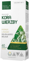 Харчова добавка Кора верби Medica Herbs 60 капсул (5903968202224) - зображення 1