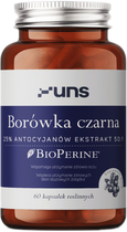 UNS Borówka Czarna 60 kapsułek (5904238962077)