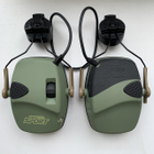 Активні тактичні навушники на шолом IsoTunes DEFY Slim USA - зображення 1