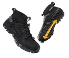 Тактическая, трекинговая обувь с дышащей эластичной тканью и нескользящей подошвой Outdoor T511-71Y, 44 Чорные - изображение 3