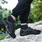 Тактическая, трекинговая обувь с дышащей эластичной тканью и нескользящей подошвой Outdoor T511-71Y, 42 Чорные - изображение 4