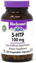 Амінокислота Bluebonnet Nutrition 5-HTP Гідрокситриптофан 100мг
