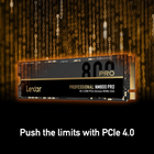 Dysk SSD Lexar NM800 Pro 2TB NVMe M.2 PCIe 4.0 x4 3D NAND (TLC) (LNM800P002T-RNNNG) - obraz 4
