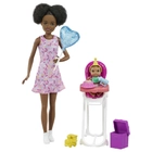 Zestaw z lalkami Barbie Opiekunka Barbie Miniurodziny GRP41 (887961909616) - obraz 1